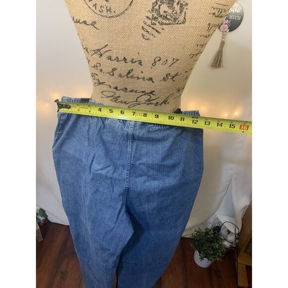 (B-59)‎ stretch panst demin women crof&barrow medium average - Picture 4 of 7